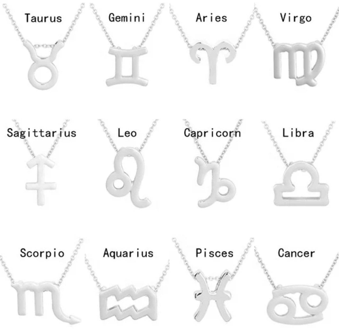 Zodiac Sign Necklace