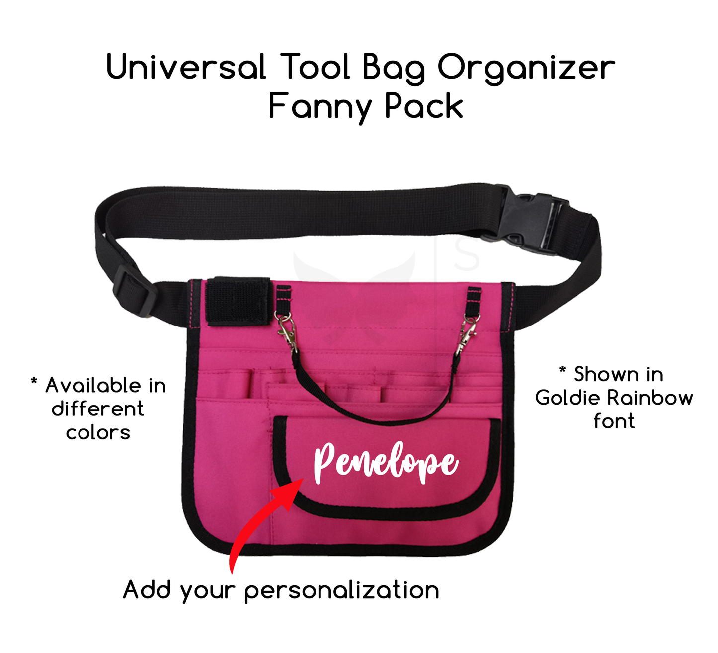 Nurse Organizer Waist Belt Fanny Pack - Choose your color