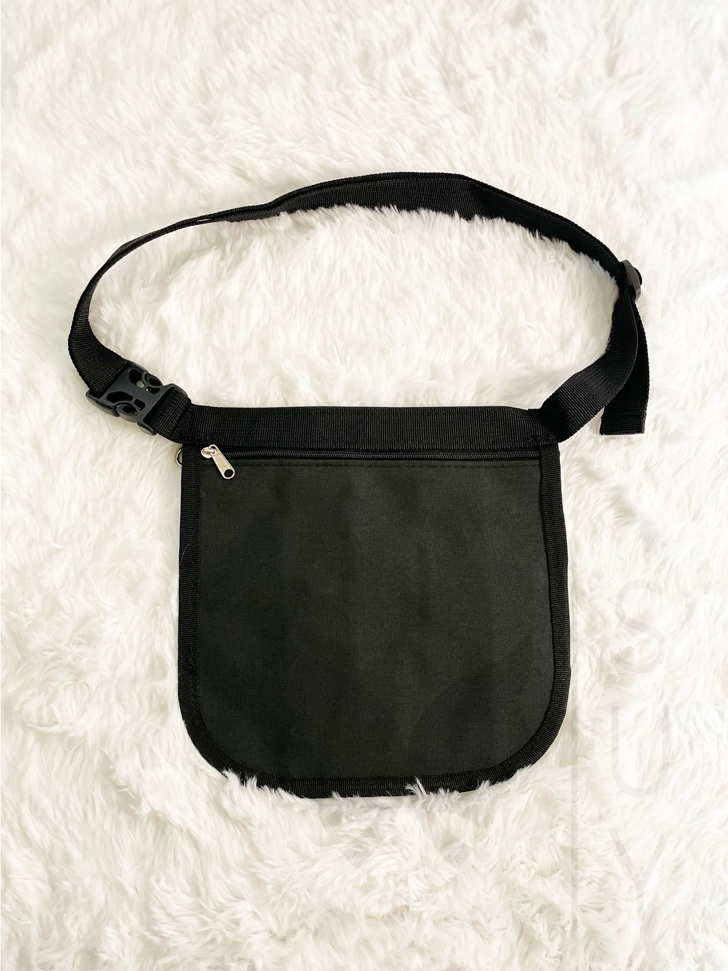 Personalized | Black Waist Organizer Fanny Pack