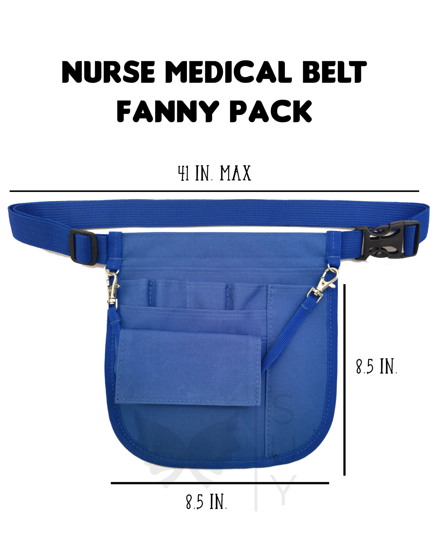 Personalized | Dark Blue Waist Organizer Fanny Pack