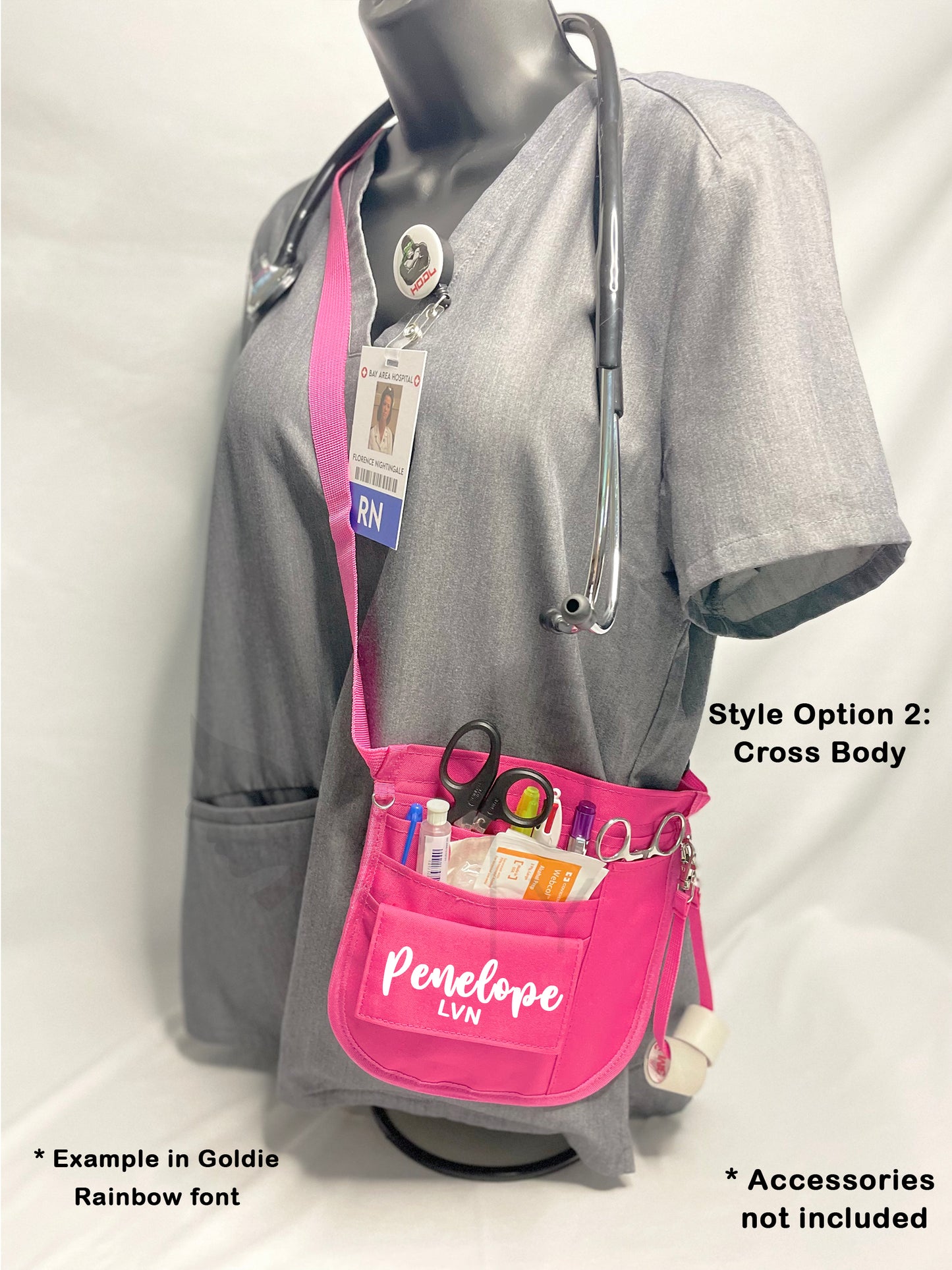 Personalized | Hot Pink Waist Organizer Fanny Pack