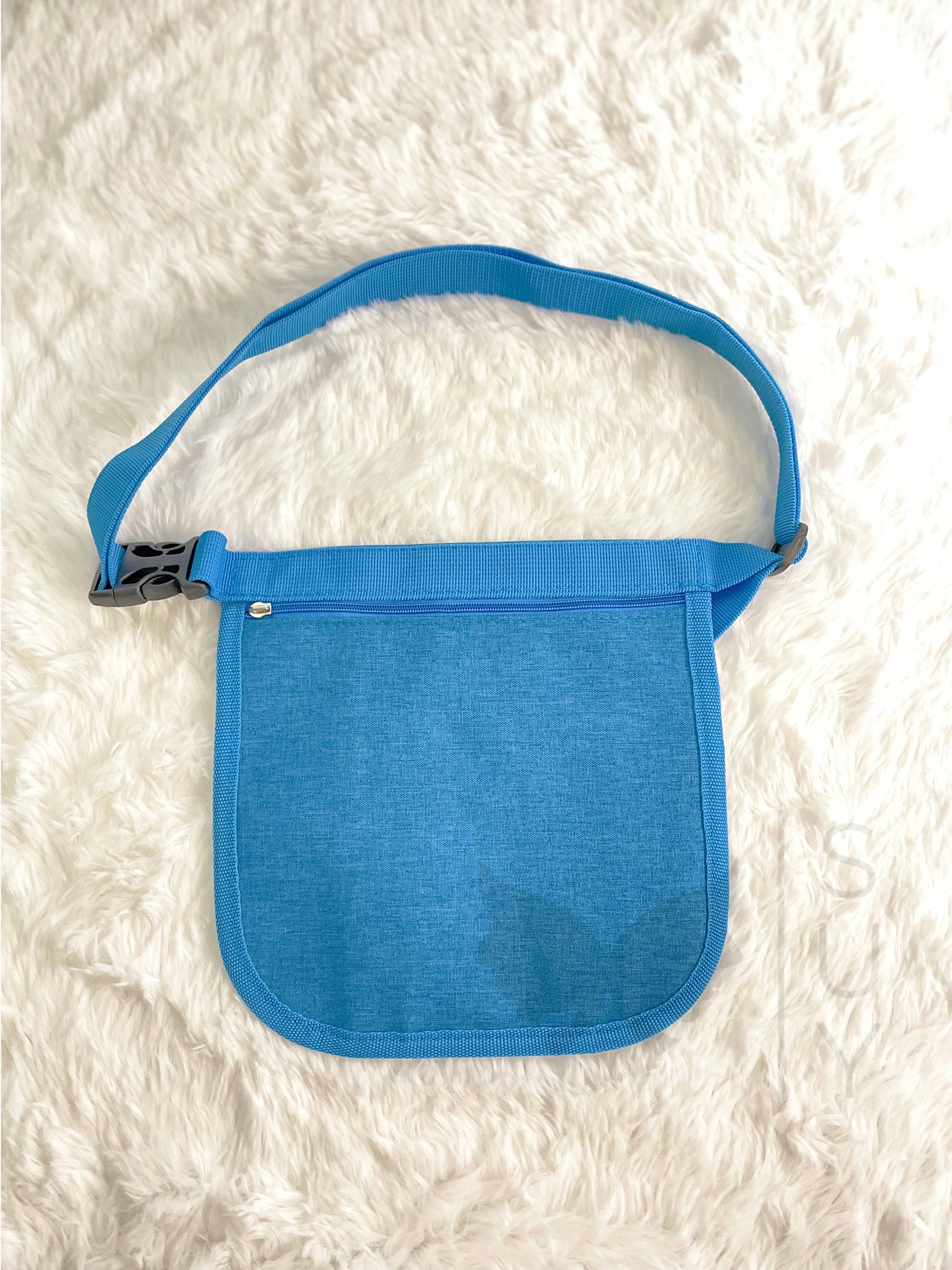 Personalized | Light Blue Waist Organizer Fanny Pack