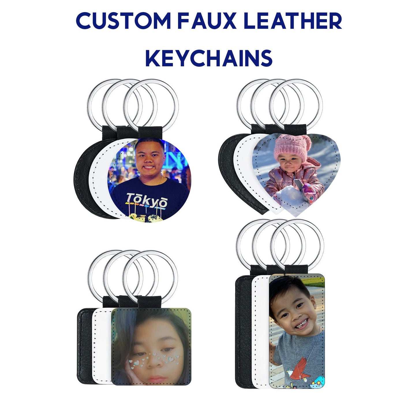 Custom Photo Key Chain