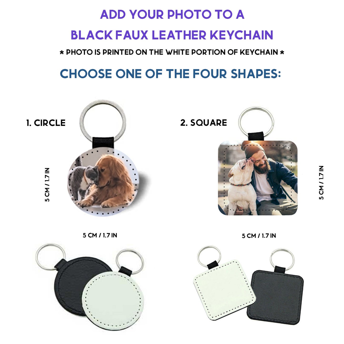 Custom Photo Key Chain