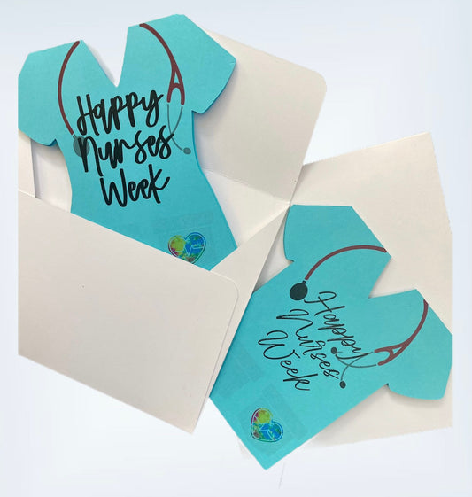 Happy Nurses Week Greeting Card with Envelope